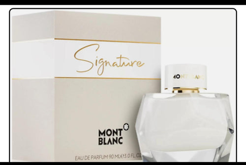 SIGNATURE MONT BLANC