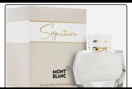 SIGNATURE MONT BLANC